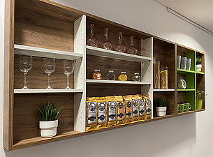 Küchenregal Anfertigung in Holz